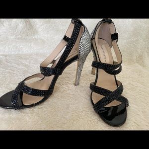 Marc Defang rhinestone heels